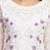 Designer Floral Purple Colour Embroidery Work White Dress For Glamorous Trendy Looks