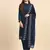 Heavy Sequins Work Blue Colour Trendy Partywear Salwar Kameez