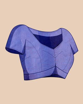 Orange Ethnic Zari Woven Traditional Looking Girlish Saree 3