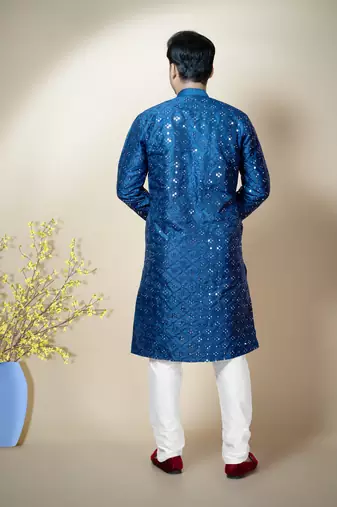 Mirror Work kurta and Pajama set