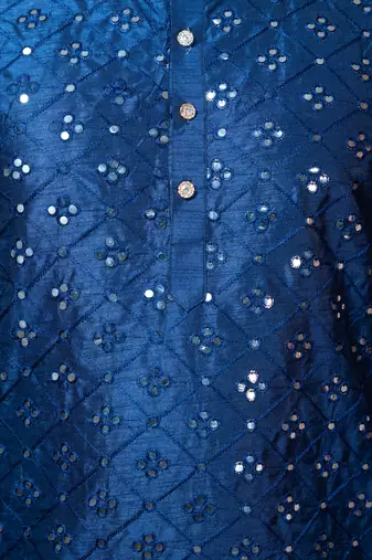 Mirror Work kurta and Pajama set