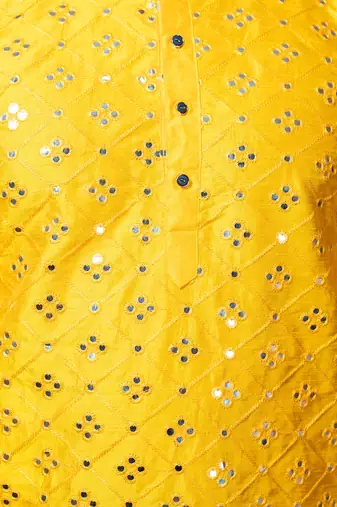 Mirror Work kurta and Pajama set