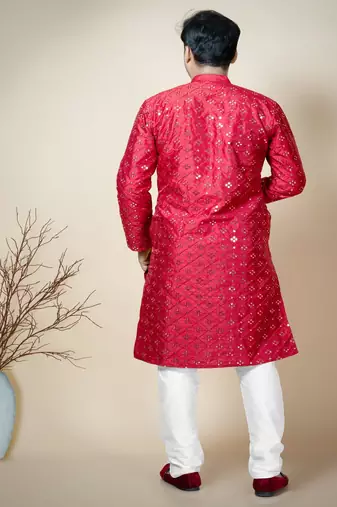 MIrror Work kurta and Pajama set