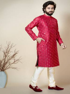MIrror Work kurta and Pajama set 1