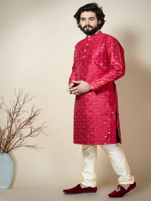 MIrror Work kurta and Pajama set 3