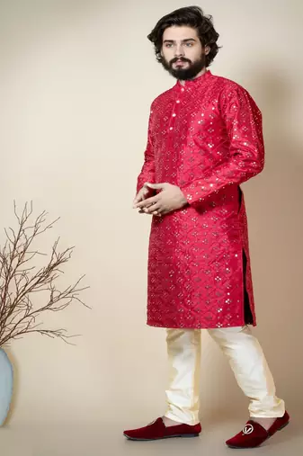 MIrror Work kurta and Pajama set