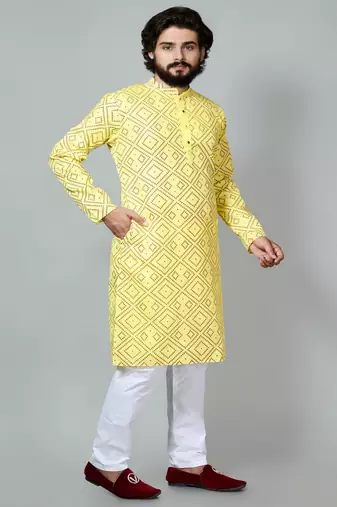 Sequins Work kurta and Pajama set
