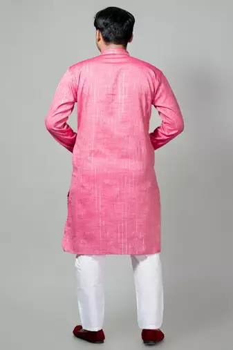 Mirror & Stripe Work kurta and Pajama set