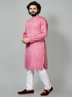 Mirror & Stripe Work kurta and Pajama set 1