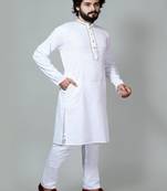 Mirror & Stripe Work kurta and Pajama set