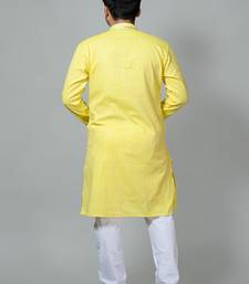 Mirror & Stripe work Kurta and Pajama set