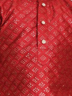 sequins Work kurta and Patiyala set for boys best for ethnic wear,party wear, It's a Kurta & Patiyala Set. 4