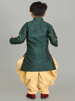 sequins Work kurta and Patiyala set for boys best for ethnic wear,party wear, It's a Kurta & Patiyala Set. 2