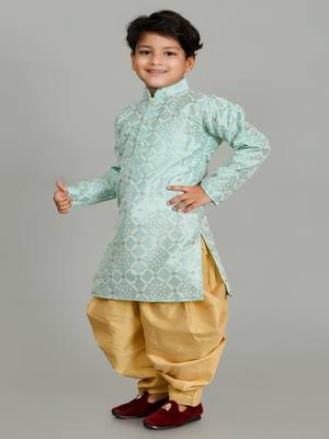 NFC CREATION Printed High-Quality kurta and Patiyala set for boys 3