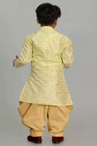 NFC CREATION Printed High-Quality kurta and Patiyala set for boys