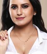 Sparkling High Quality Contemporary Necklace Chain