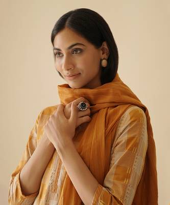 Ginger straight kurta set 4