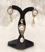 Mannat raj pearls & jewellers natural fresh water pearls hyderabadi pearls unique designer pendant set