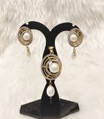 Mannat raj pearls & jewellers natural fresh water pearls hyderabadi pearls charming and designer pendant set