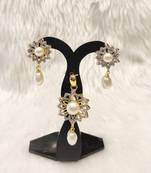 Mannat raj pearls & jewellers natural fresh water pearls hyderabadi pearls daily wear designer pendant set