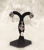 Mannat raj pearls & jewellers natural fresh water pearls hyderabadi pearls elegant designer pendant set