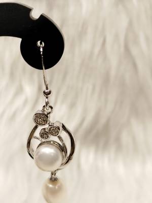 Mannat raj pearls & jewellers natural fresh water pearls hyderabadi pearls exclusive designer pendant set 4