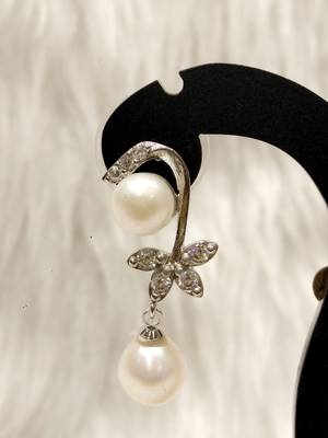 Mannat raj pearls & jewellers natural fresh water pearls hyderabadi pearls unique designer pendant set 3