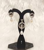 Mannat raj pearls & jewellers natural fresh water pearls hyderabadi pearls elegant designer pendant set