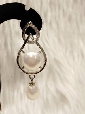 Mannat raj pearls & jewellers natural fresh water pearls hyderabadi pearls unique designer pendant set 4