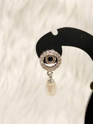 Mannat raj pearls & jewellers natural fresh water pearls hyderabadi pearls charming and designer pendant set 3