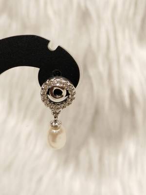 Mannat raj pearls & jewellers natural fresh water pearls hyderabadi pearls charming and designer pendant set 4