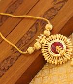 Kerala traditional temple palakka necklace