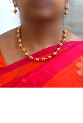 Gold necklace-sets 4