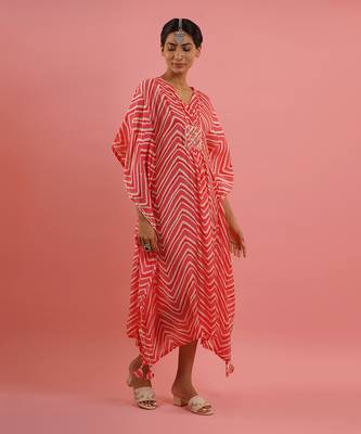 Pink kaftaan set 3