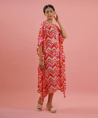 Pink kaftaan set 3