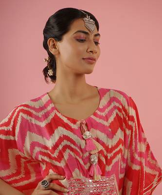 Pink kaftaan set 5