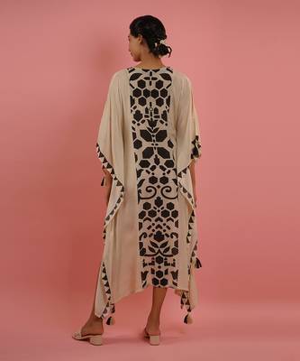 Ivory kaftaan set 4