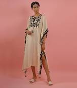Ivory kaftaan set