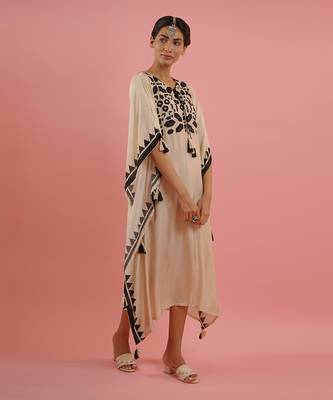 Ivory kaftaan set 3