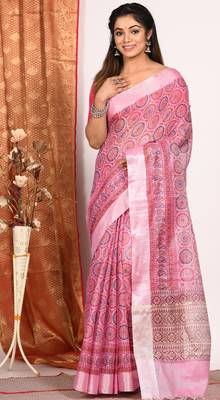 HAND BLOCK PRINT SAREE 1