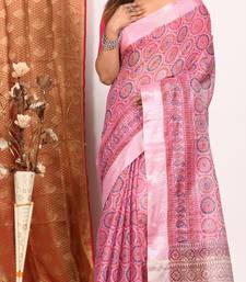 HAND BLOCK PRINT SAREE