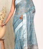 HAND BLOCK PRINT SAREE