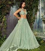 Green Lehenga Set