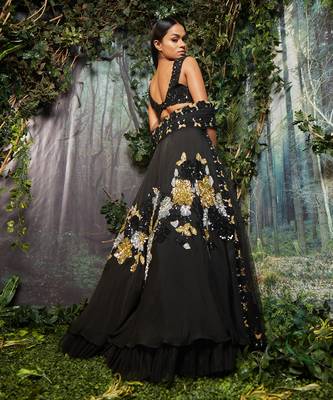 Black Lehenga Set 2