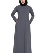 Mushkiya- Dual Layer Kaftan in Contrast Colors-Not An Abaya