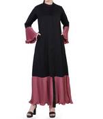 Mushkiya-Open Dress With Bell Sleeves-Not An Abaya.