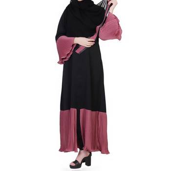 Mushkiya-Open Dress With Bell Sleeves-Not An Abaya. 5