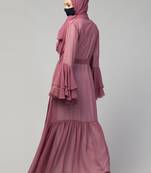Abaya With Designer Georgette Shrug