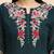 Rama Colour Girlish Resham Embroidered Pakistani Style Suit