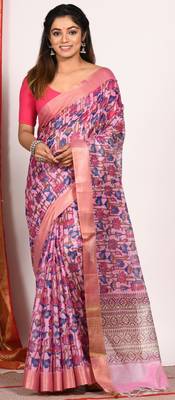 HAND BLOCK PRINT SAREE 1